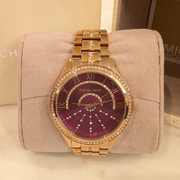 Michael Kors Lauryn Crystal Quartz watch mk3722 - Picture 4 of 12